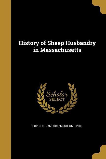 Produktbild: History of Sheep Husbandry in Massachusetts