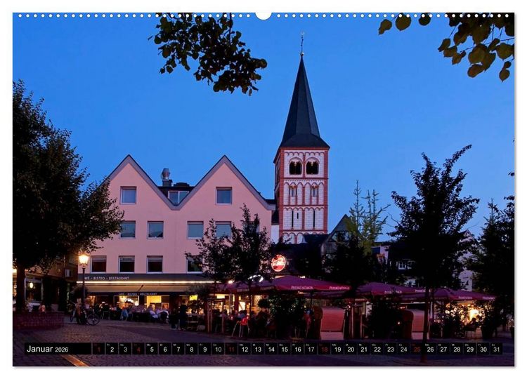 Produktbild: Zauberhaftes SIEGBURG (hochwertiger Premium Wandkalender 2026 DIN A2 quer), Kunstdruck in Hochglanz