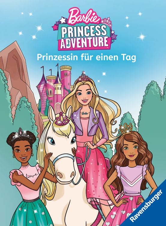 Produktbild: Barbie Princess Adventure: Prinzessin f&uuml;r einen Tag - Erstlesebuch zum Lesenlernen