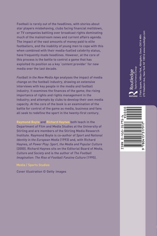 Produktbild: Football in the New Media Age