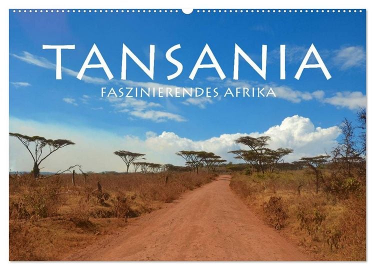 Produktbild: Tansania - Faszinierendes Afrika (Wandkalender 2026 DIN A2 quer), CALVENDO Monatskalender