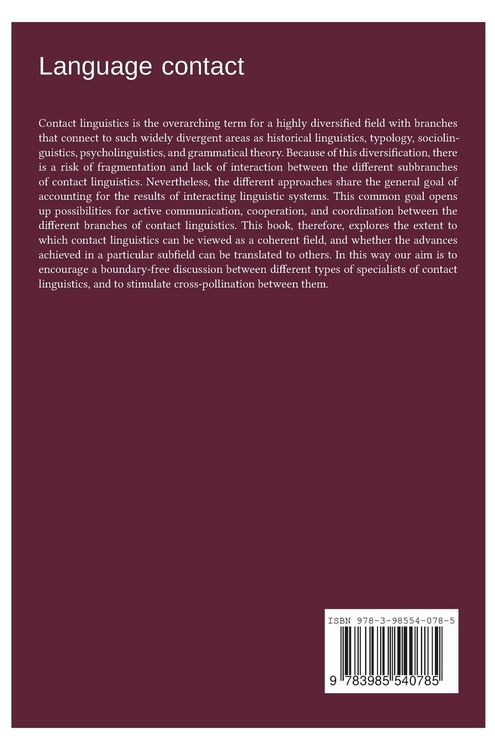 Produktbild: Language contact