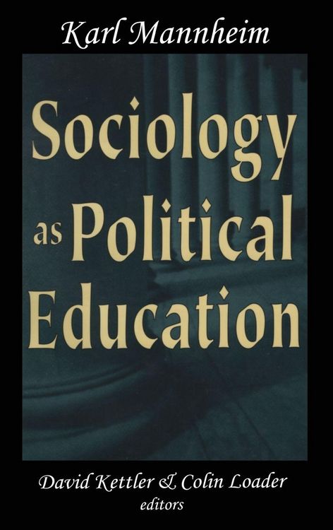 Produktbild: Sociology as Political Education
