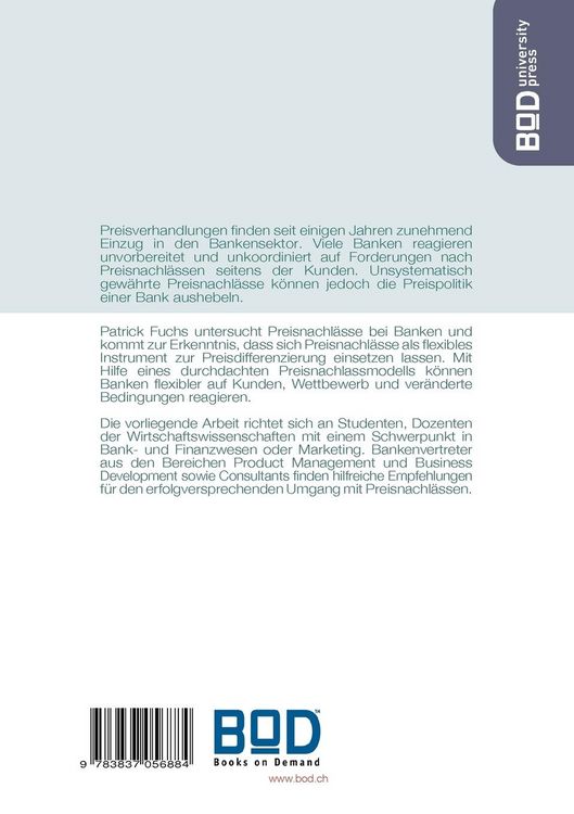 Produktbild: Operative Preisdifferenzierung