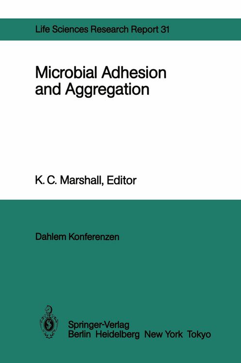 Produktbild: Microbial Adhesion and Aggregation