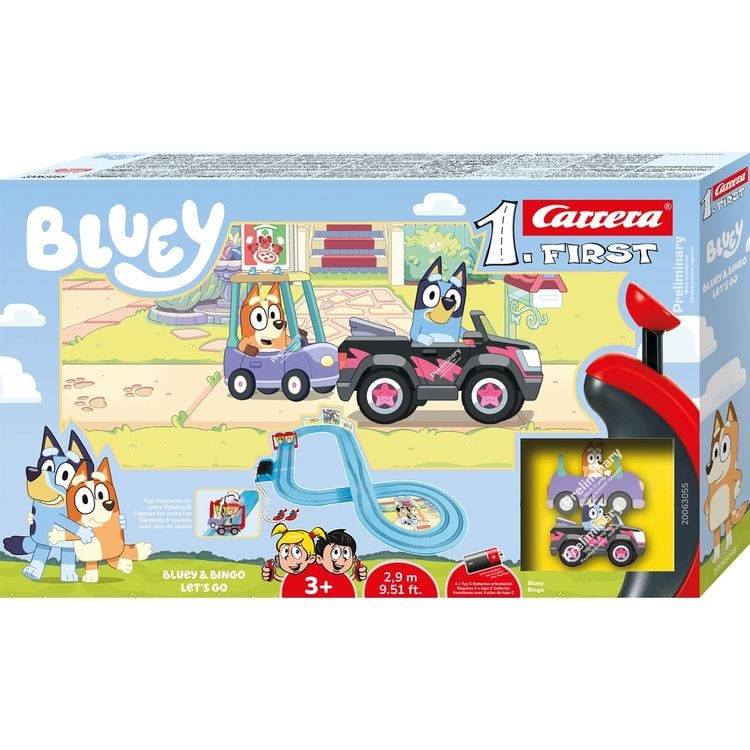 Produktbild: Carrera FIRST Bluey & Bingo - Lets Go