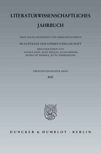 Produktbild: Literaturwissenschaftliches Jahrbuch.