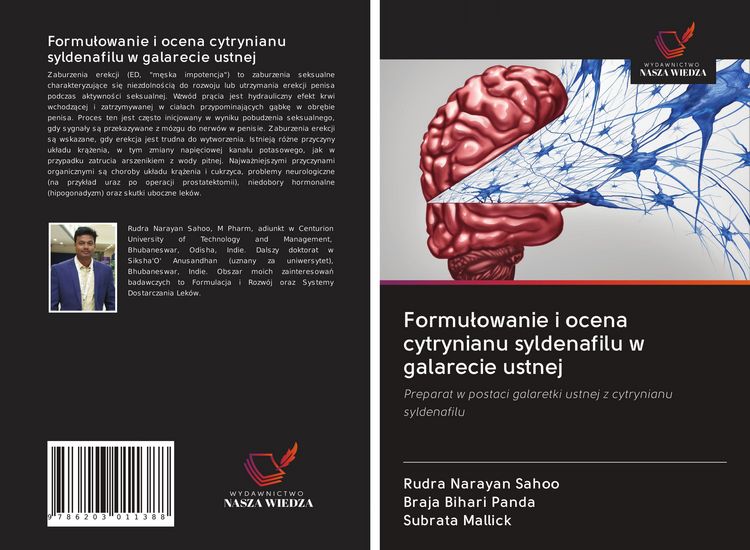 Produktbild: Formu&iquest;owanie i ocena cytrynianu syldenafilu w galarecie ustnej