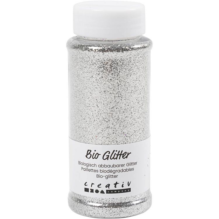 Produktbild: Creativ Company Bio Sparkles, Silber, 140 ml/ 1 Dose