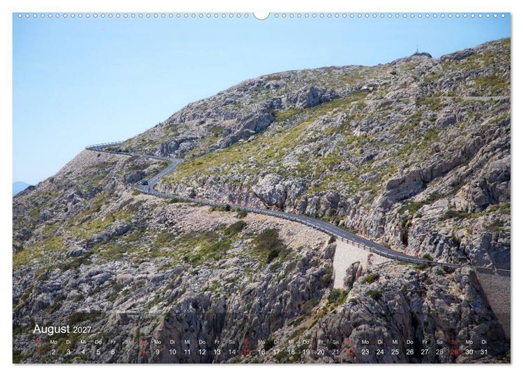 Produktbild: Mit dem Rennrad auf Mallorca (hochwertiger Premium Wandkalender 2027 DIN A2 quer), Kunstdruck in Hochglanz