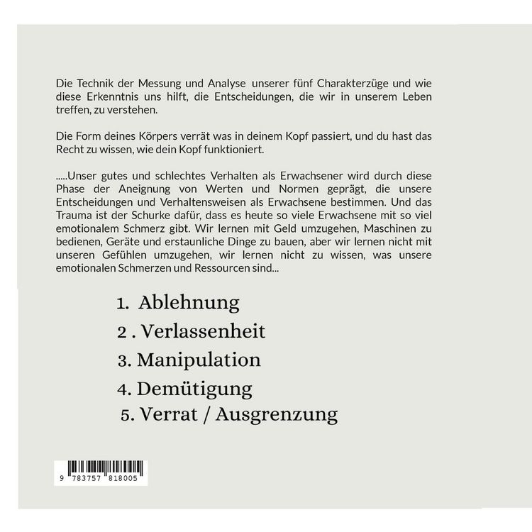 Produktbild: Mehr als nur Aussehen - Die Charaktereigenschaft