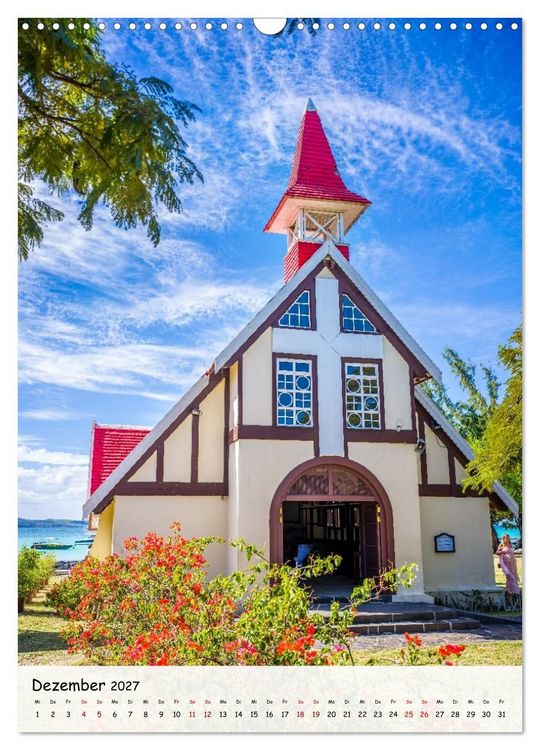 Produktbild: Mauritius &ndash; Insel der Farben und Tr&auml;ume (Wandkalender 2027 DIN A3 hoch), CALVENDO Monatskalender