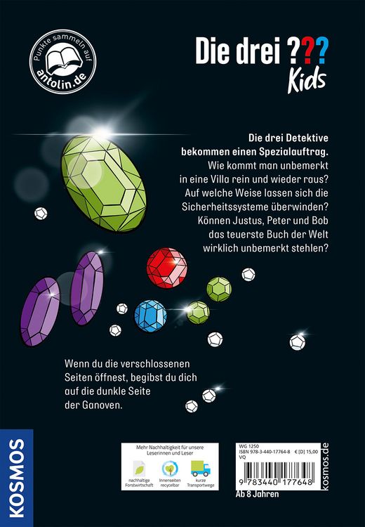 Produktbild: Die drei ??? Kids, Das teuerste Buch aller Zeiten