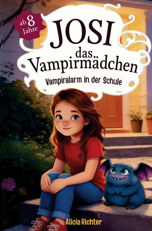 Produktbild: Josi - das Vampirm&auml;dchen - Ein spannendes Kinderbuch ab 8 Jahren &uuml;ber Mut, Freundschaft und die Kraft, anders zu sein (Gro&szlig;e Schrift f&uuml;r Erstleser) -