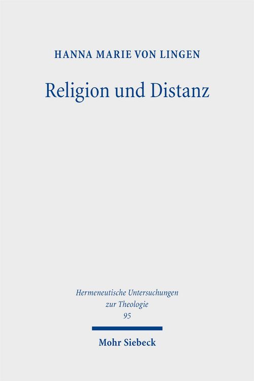 Produktbild: Religion und Distanz
