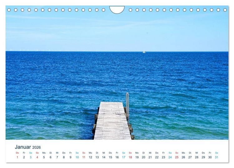 Produktbild: Der Fehmarn-Steg (Wandkalender 2026 DIN A4 quer), CALVENDO Monatskalender