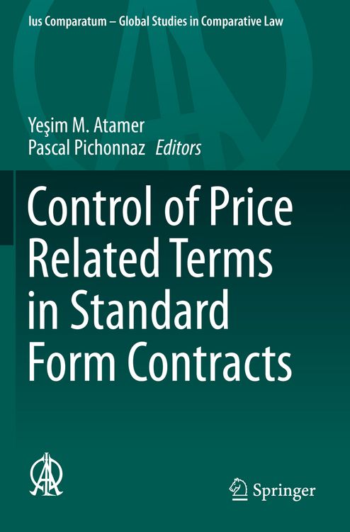 Produktbild: Control of Price Related Terms in Standard Form Contracts