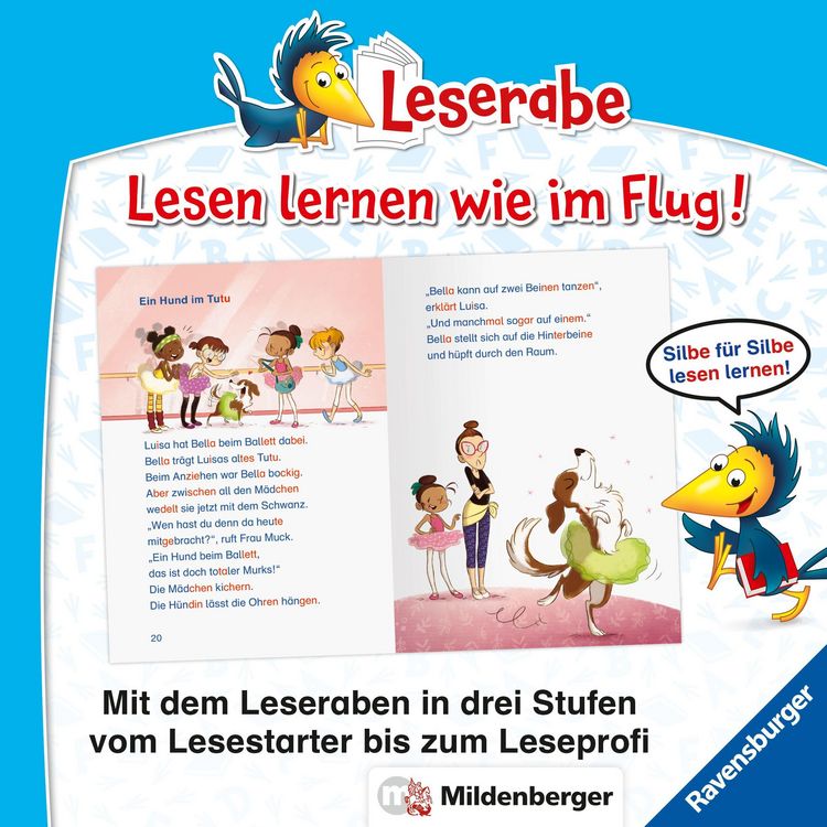 Produktbild: Leserabe mit Mildenberger Silbenmethode - Ballettgeschichten