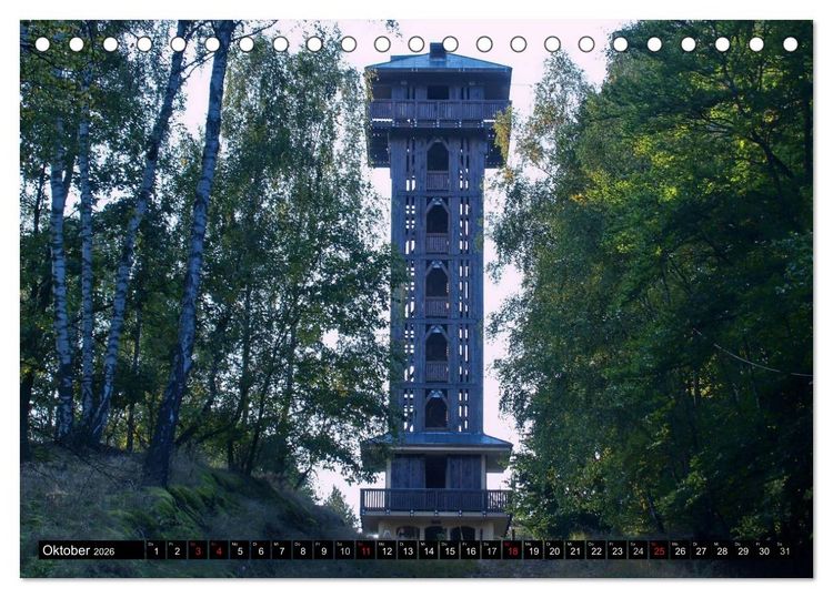 Produktbild: Brandenburg'sche Impressionen (Tischkalender 2026 DIN A5 quer), CALVENDO Monatskalender
