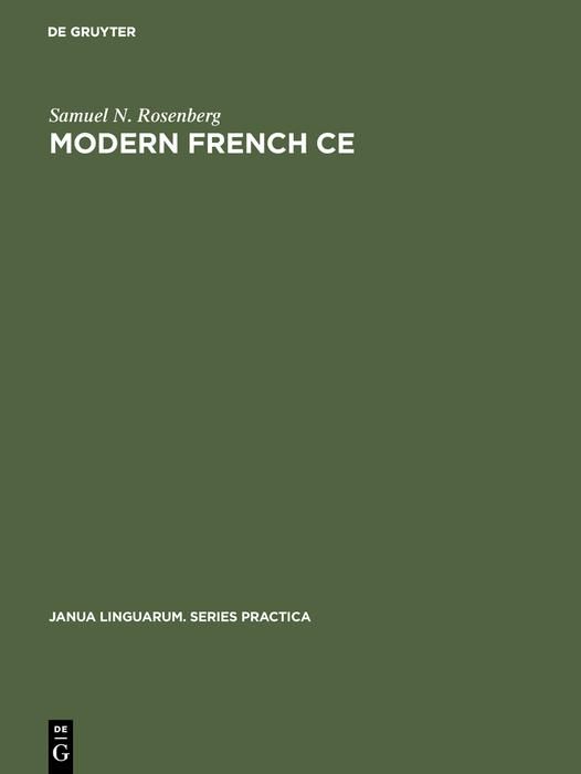 Produktbild: Modern French CE
