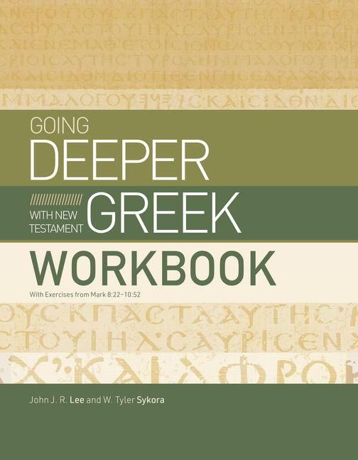 Produktbild: Going Deeper with New Testament Greek Workbook