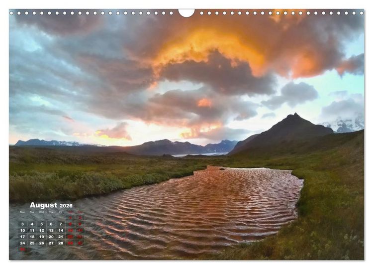 Produktbild: Iceland Beauty of Nature (Wall Calendar 2026 DIN A3 landscape), CALVENDO 12 Month Wall Calendar