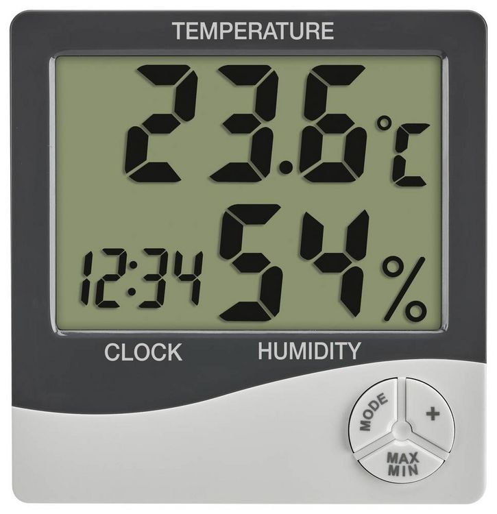Produktbild: TFA Dostmann Thermo-/Hygrometer Wei&szlig; 30.5058.02