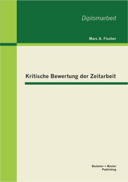 Produktbild: Kritische Bewertung der Zeitarbeit