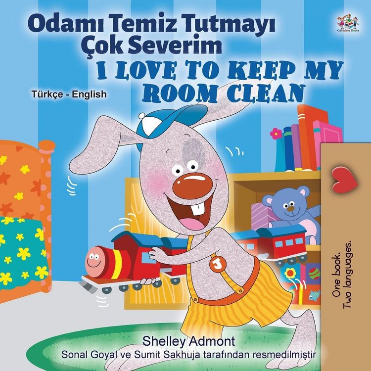 Produktbild: I Love to Keep My Room Clean (Turkish English Bilingual Book for Kids)