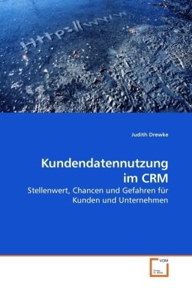 Produktbild: Drewke, J: Kundendatennutzung im CRM