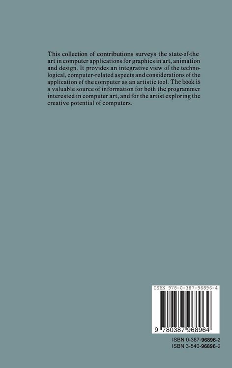 Produktbild: Computers in Art, Design and Animation