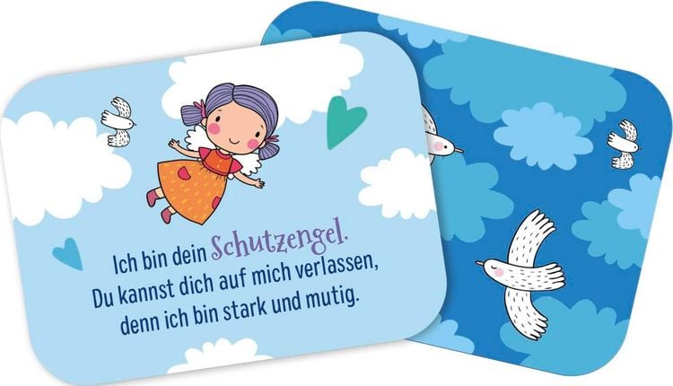 Produktbild: Ich passe auf dich auf &ndash; 25 Schutzengelk&auml;rtchen