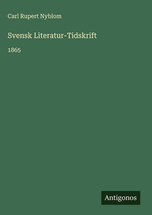 Produktbild: Svensk Literatur-Tidskrift