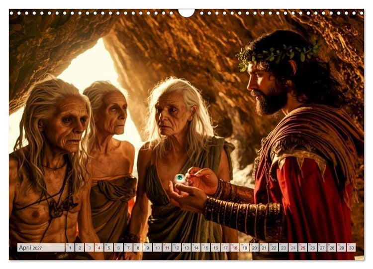 Produktbild: Perseus und Medusa (Wandkalender 2027 DIN A3 quer), CALVENDO Monatskalender