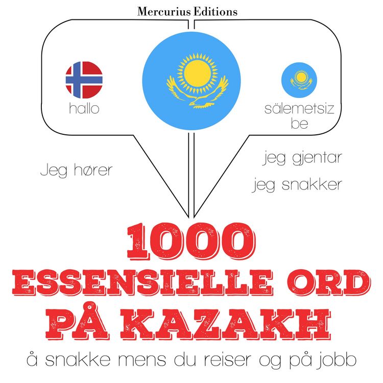 Produktbild: 1000 essensielle ord p&aring; Kasakh