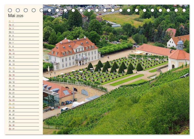Produktbild: Vom Erzgebirge bis Neuseenland - Impressionen aus Sachsen (Tischkalender 2026 DIN A5 quer), CALVENDO Monatskalender