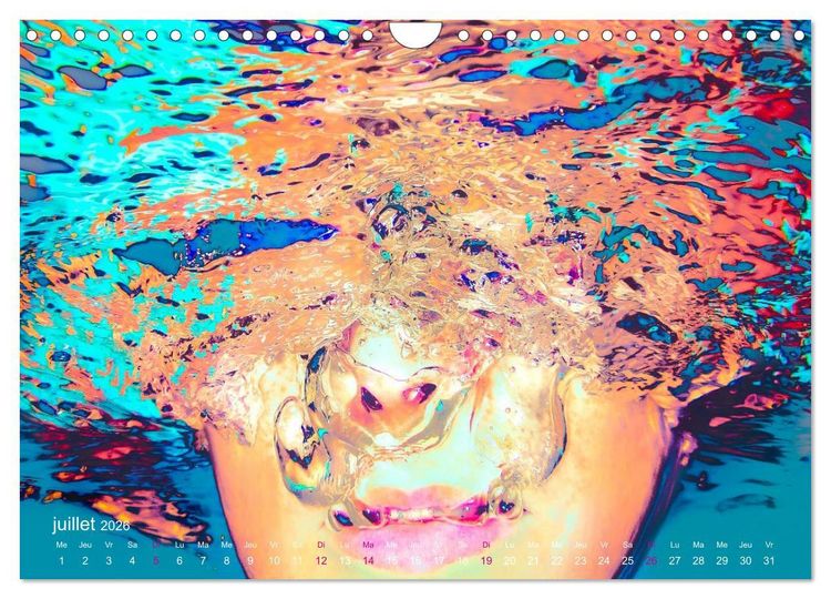 Produktbild: AQUAPASSION (Calendrier mural 2026 DIN A4 vertical), CALVENDO calendrier mensuel