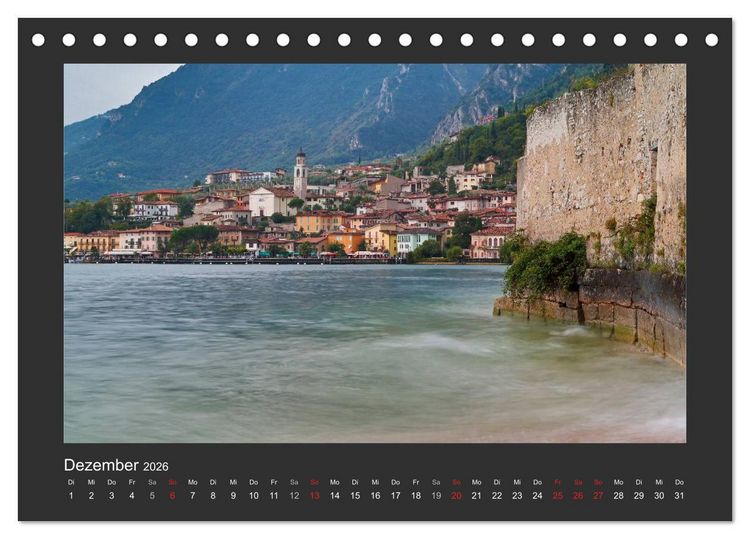 Produktbild: Limone sul Garda - Bella Italia (Tischkalender 2026 DIN A5 quer), CALVENDO Monatskalender