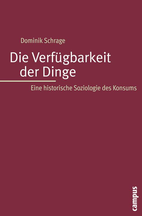 Produktbild: Die Verf&uuml;gbarkeit der Dinge