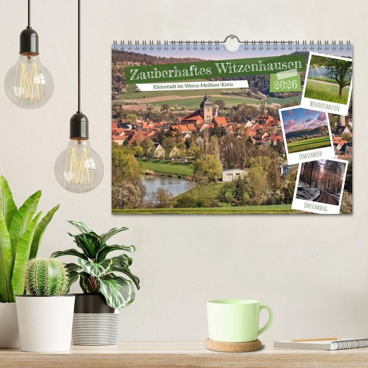 Produktbild: Zauberhaftes Witzenhausen (Wandkalender 2026 DIN A4 quer), CALVENDO Monatskalender