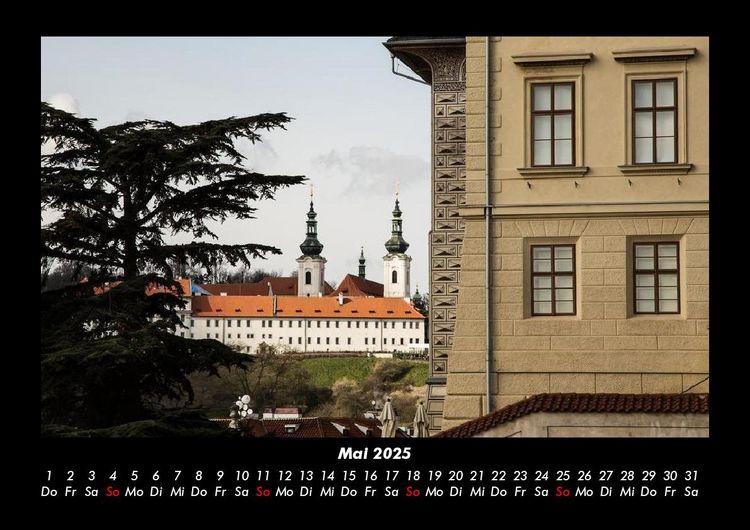 Produktbild: Prag 2025 Fotokalender DIN A3
