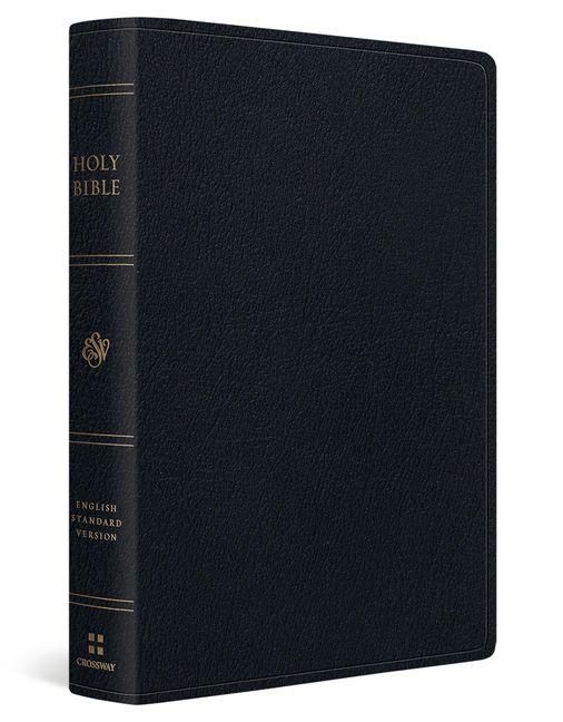 Produktbild: ESV Giant Print Bible, Red Letter (Genuine Leather, Black)