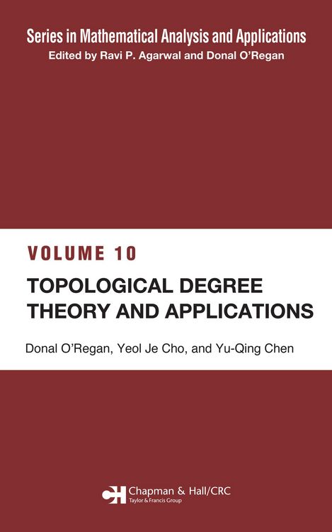 Produktbild: Topological Degree Theory and Applications