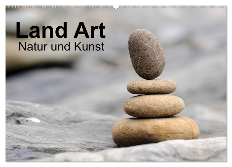 Produktbild: Land Art - Natur und Kunst (Wandkalender 2026 DIN A2 quer), CALVENDO Monatskalender
