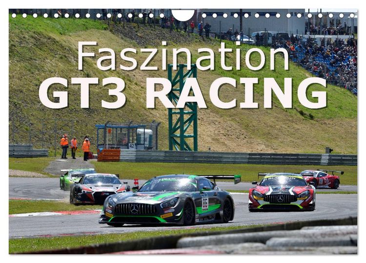 Produktbild: Faszination GT3 RACING (Wandkalender 2026 DIN A4 quer), CALVENDO Monatskalender