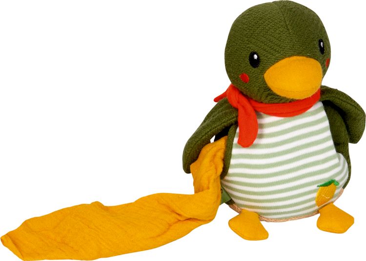 Produktbild: Kuscheltier mit Schnuffeltuch Ente - Little Wonder