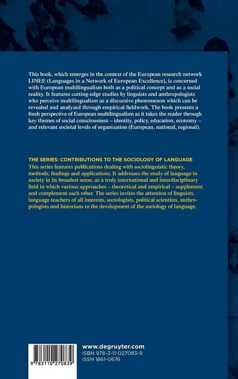 Produktbild: Linguistic Diversity in Europe