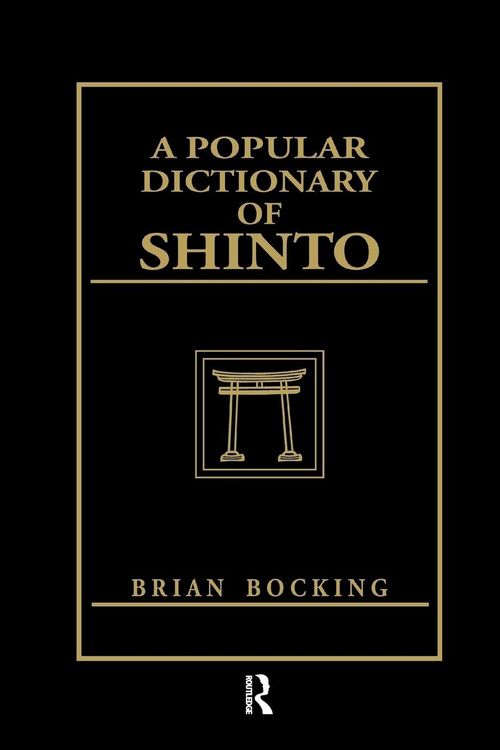 Produktbild: A Popular Dictionary of Shinto