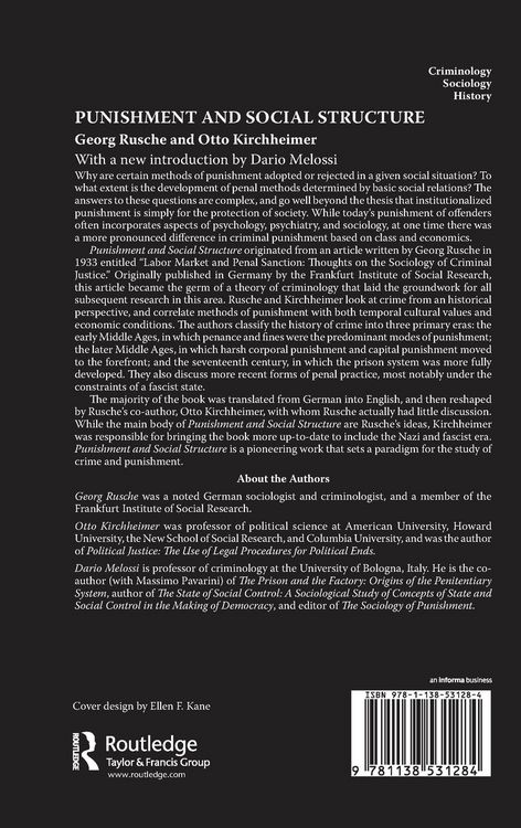 Produktbild: Punishment and Social Structure