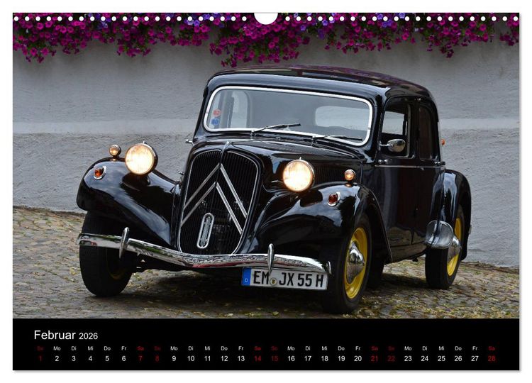 Produktbild: Citro&euml;n 11CV Traction Avant (Wandkalender 2026 DIN A3 quer), CALVENDO Monatskalender